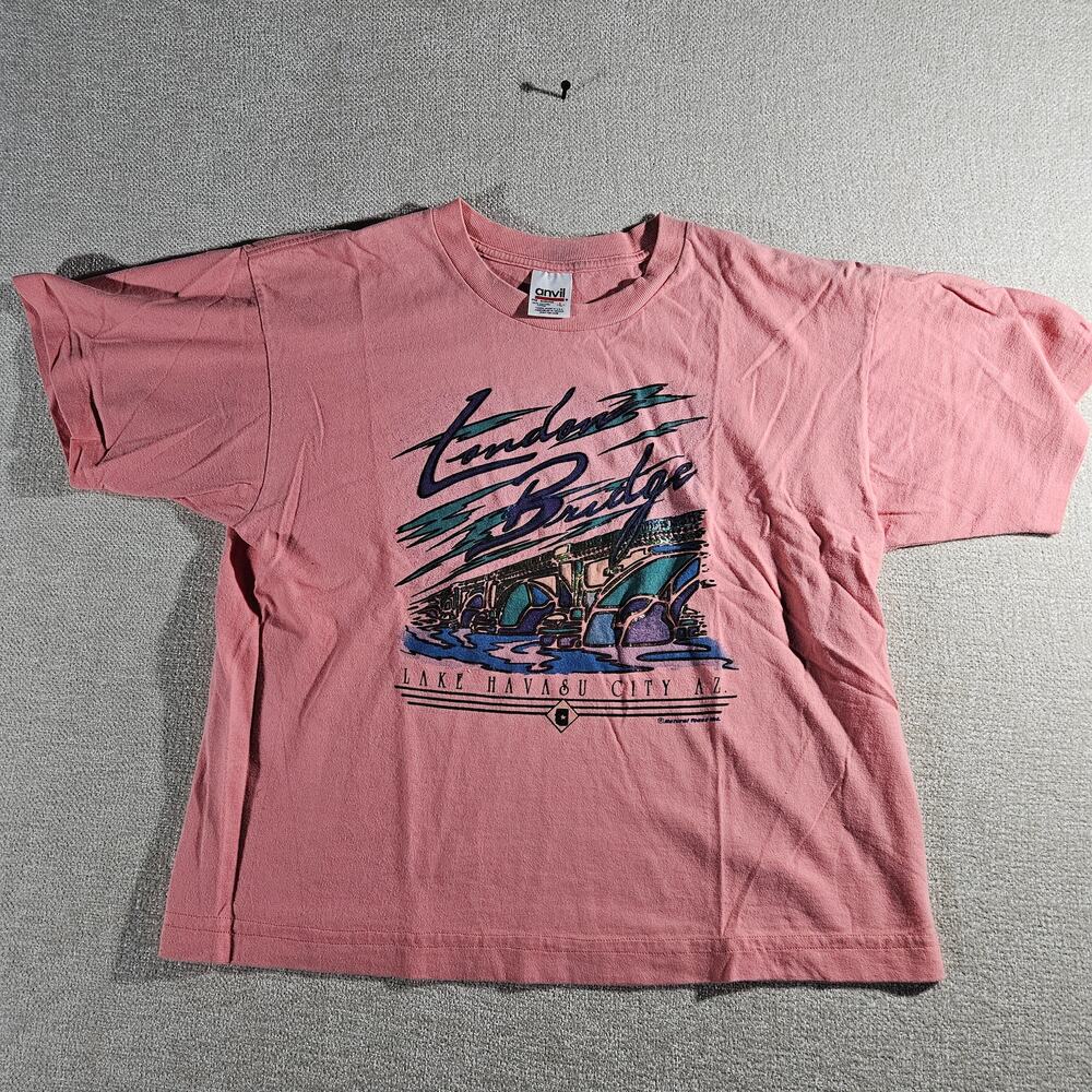 Vintage 90s London Bridge Lake Havasu Shirt Mens Large Anvil Single Distressed